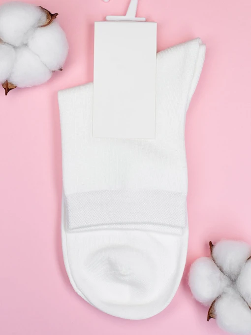 Носки и гольфы ISSA Plus модель NS-337_white Фото