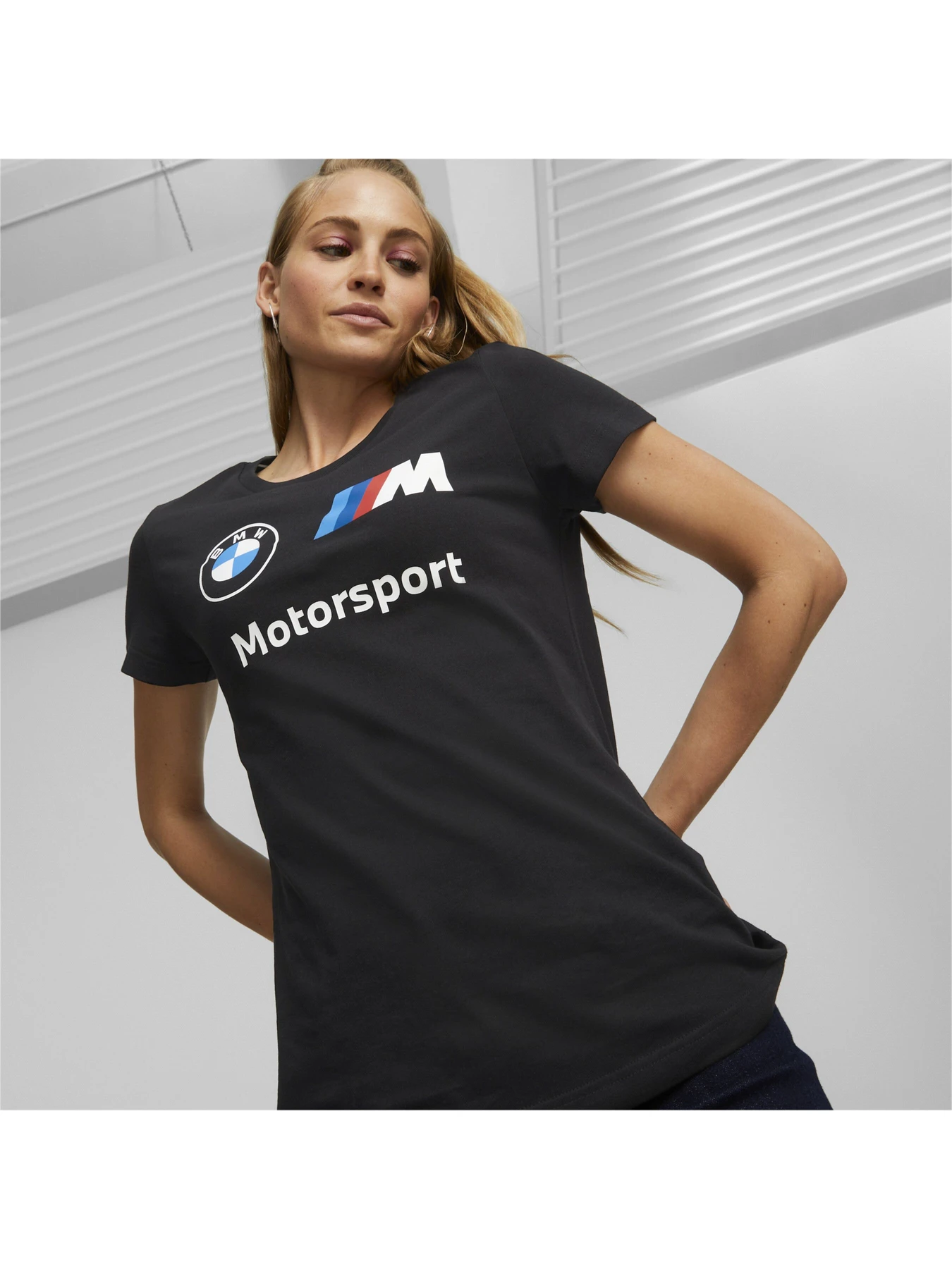 Футболки і поло PUMA Bmw Mms Ess Logo Tee модель 536249 Фото