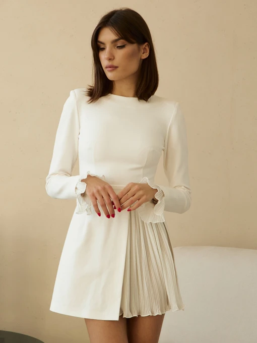 Платья Anais Gose Margo модель dress.mini.margo.white.002 Фото