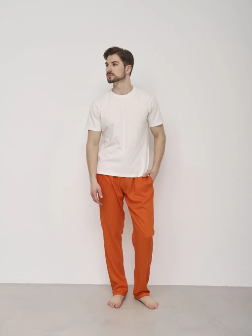 Чоловічі Штани для дому HANDY WEAR Linen фото 2