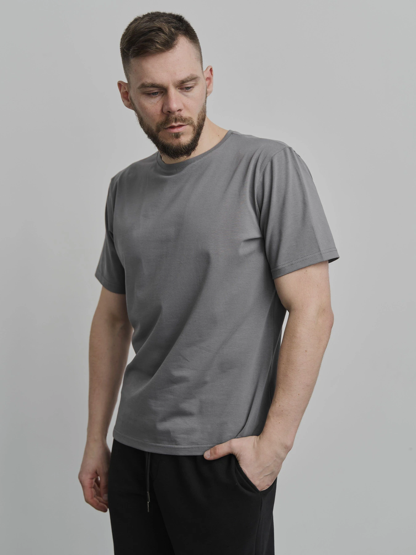 Футболки і поло HANDY WEAR Cotton Basic модель 0549 Футболки і поло HANDY WEAR Cotton Basic модель 0549 Фото
