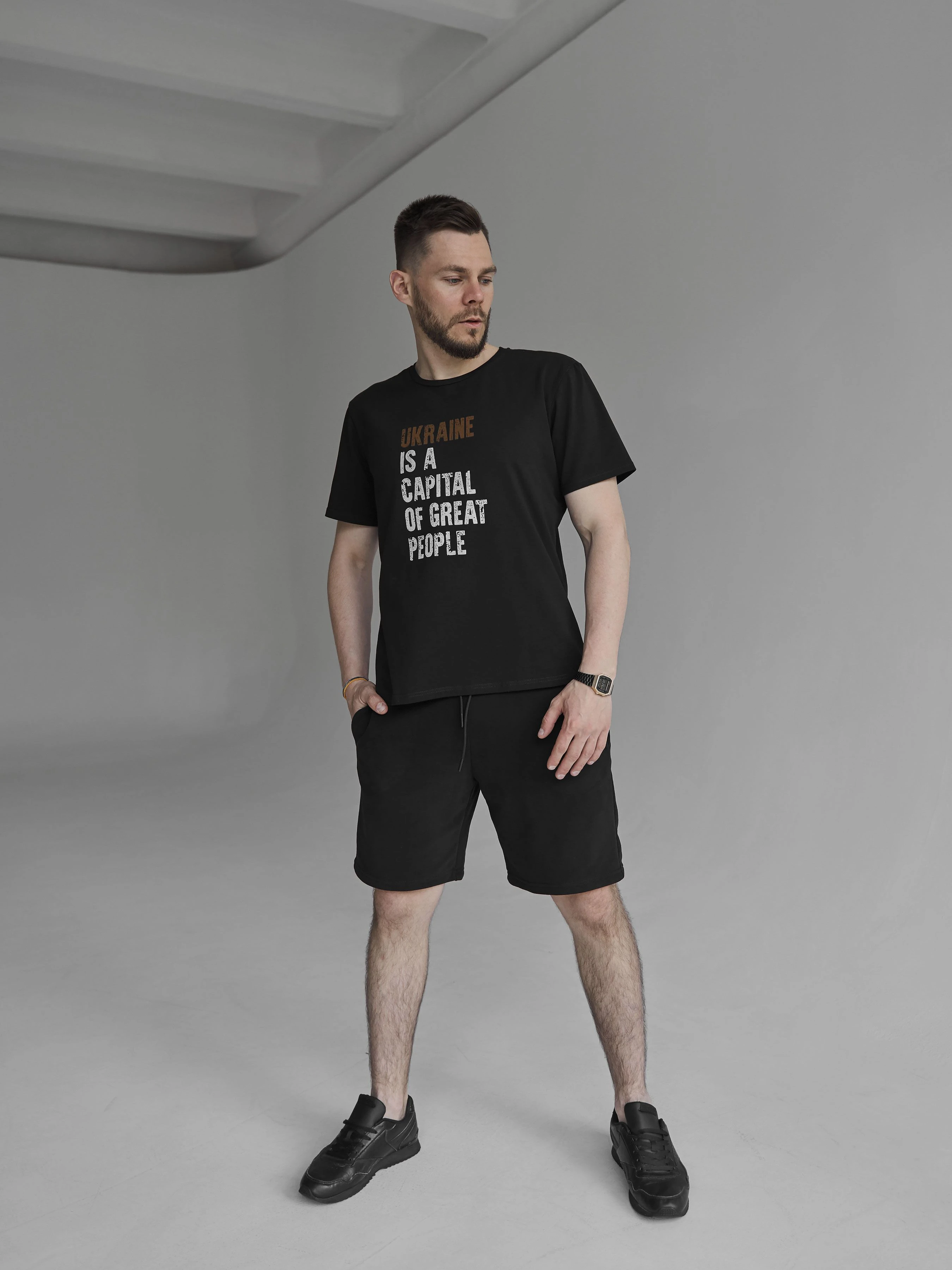 Чоловіча Футболка HANDY WEAR Cotton Basic фото 2