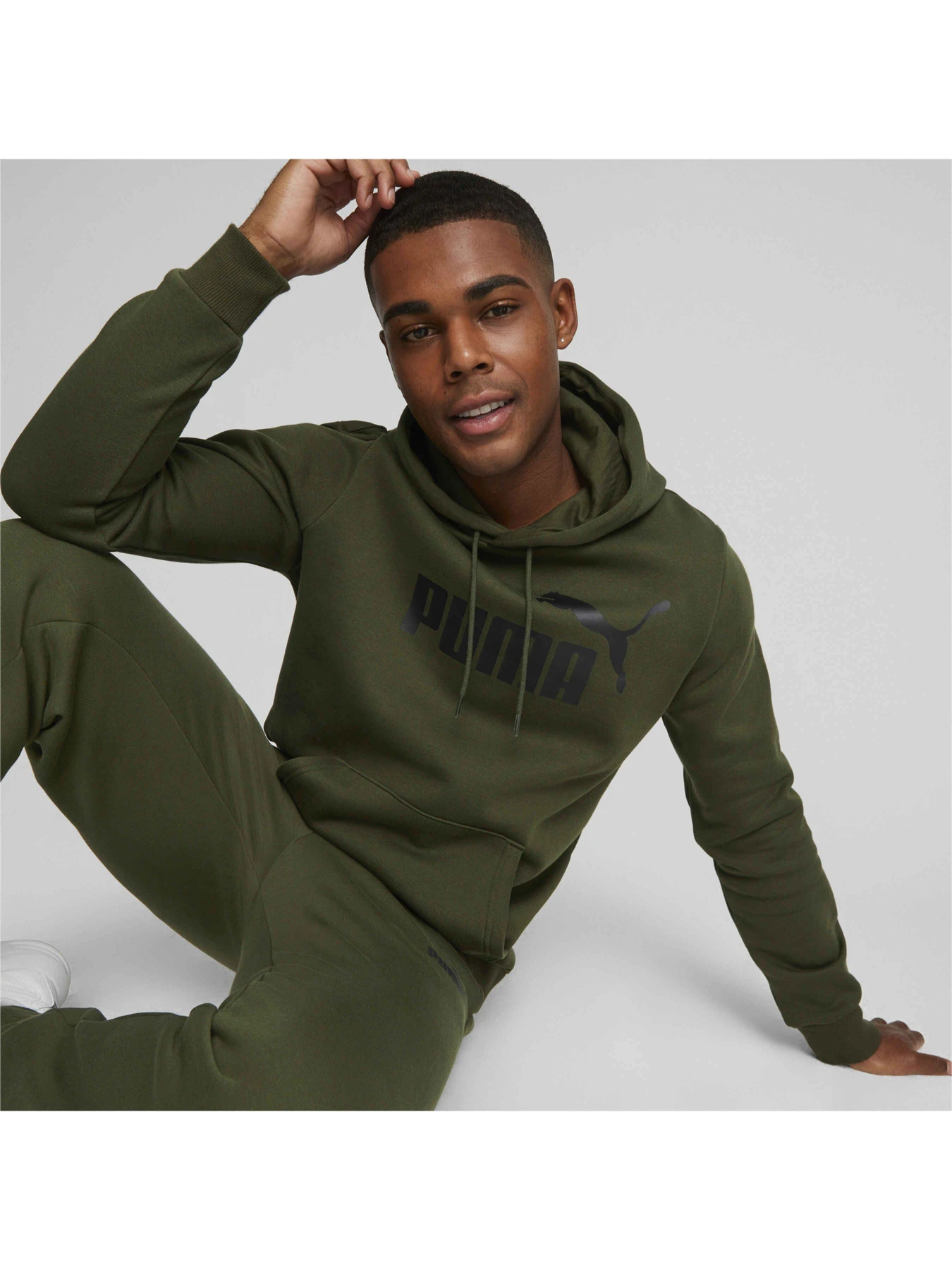 Худи и свитшоты PUMA Ess Big Logo Hoodie модель 586687 Худи и свитшоты PUMA Ess Big Logo Hoodie модель 586687 Фото