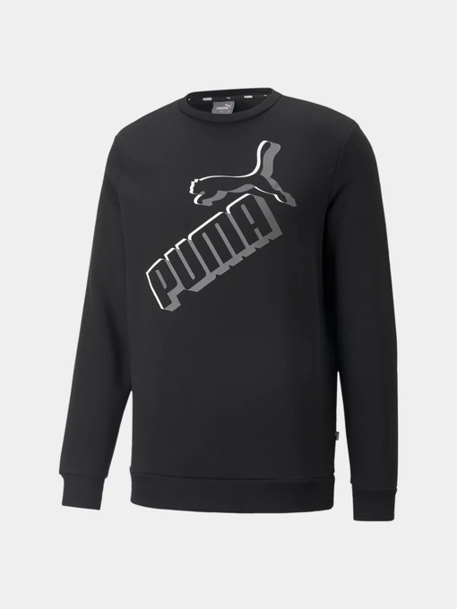 Худи и свитшоты PUMA Ess+ Big Logo Crew модель 849863 Фото