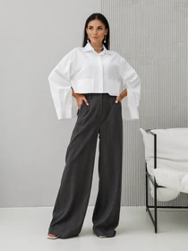 Штани Jadone Fashion модель Bryuky_Fiva_grafit Фото