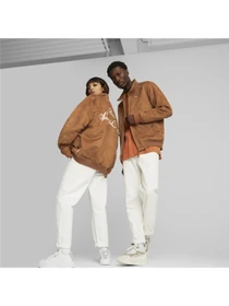 Куртки и дубленки PUMA Mmq Harrington Jacket модель 537993 Фото