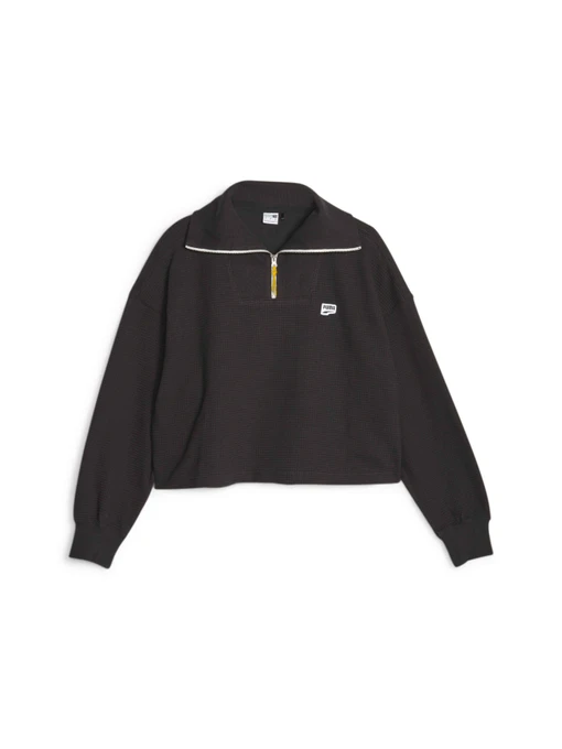 Худи и свитшоты PUMA Downtown Half-zip Crew модель 621458 Фото