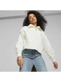 Худи и свитшоты PUMA DOWNTOWN Half-Zip Crew модель 621458 Фото