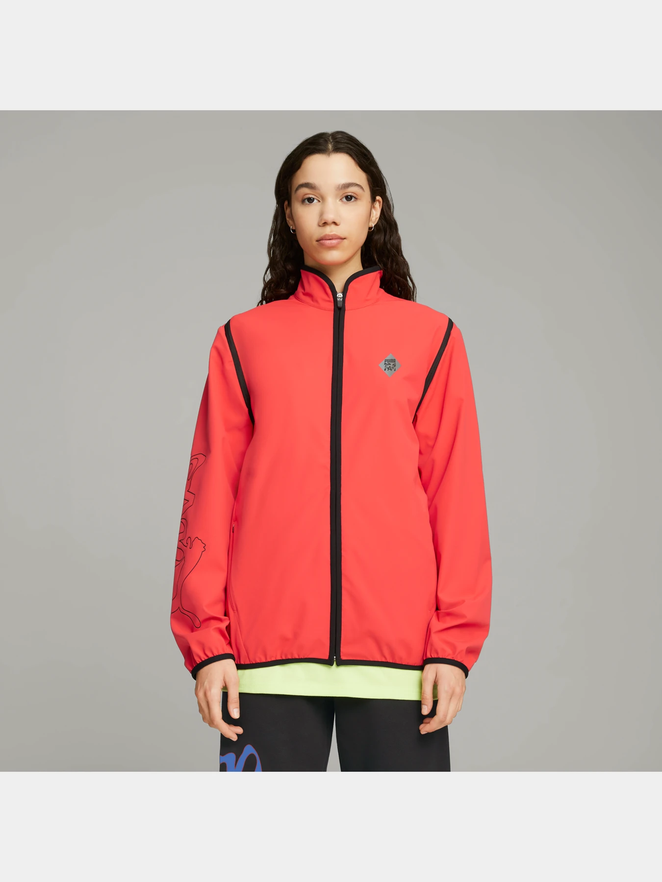 Куртки и дубленки PUMA x P.a.m. Zip-off Jacket модель 538809 Фото