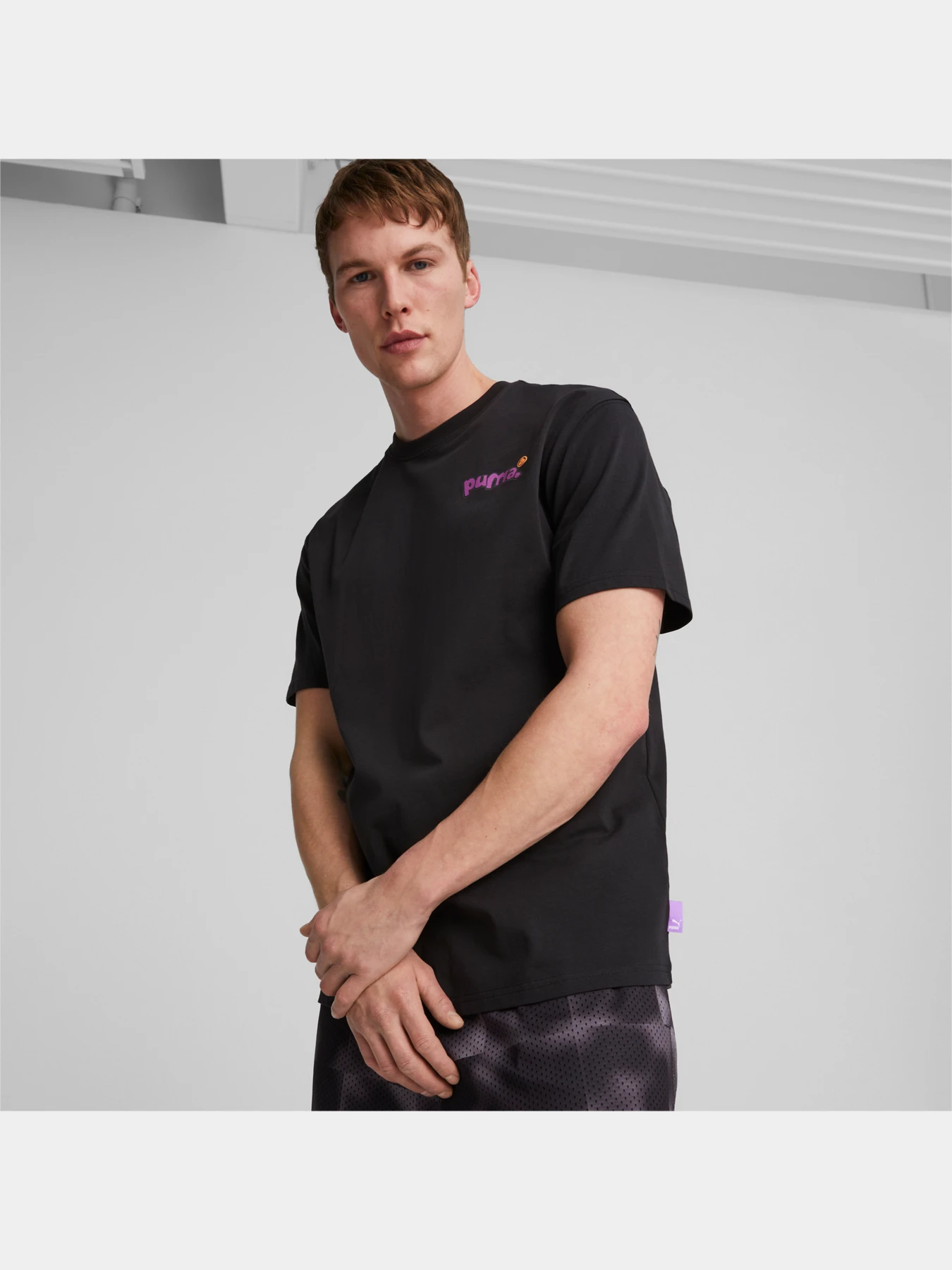 Футболки і поло PUMA x 8enjamin Graphic Tee модель 539821 Фото