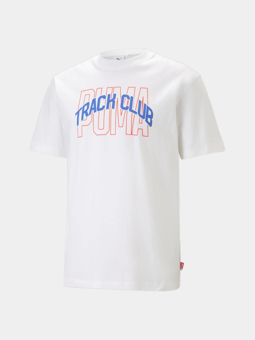 Футболки и поло PUMA Track Meet Graphic Tee модель 538951 Фото