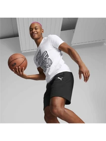 Шорты PUMA Graphic Booster Short 1 модель 536338 Фото