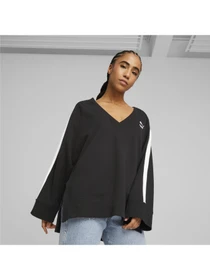 Худи и свитшоты PUMA T7 V-neck Sweatshirt модель 539504 Фото