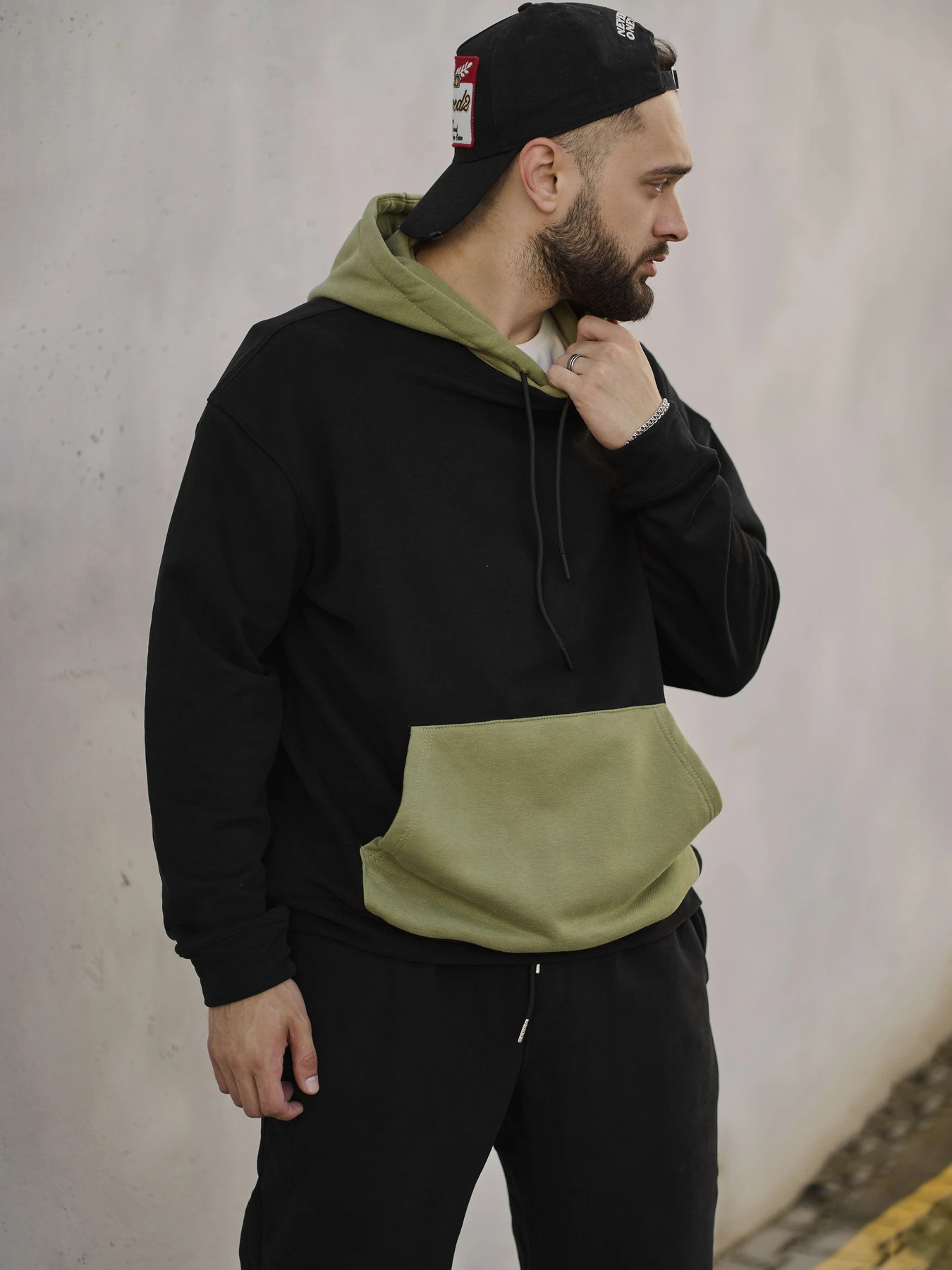 Худи и свитшоты HANDY WEAR Color Block модель 1233 Фото