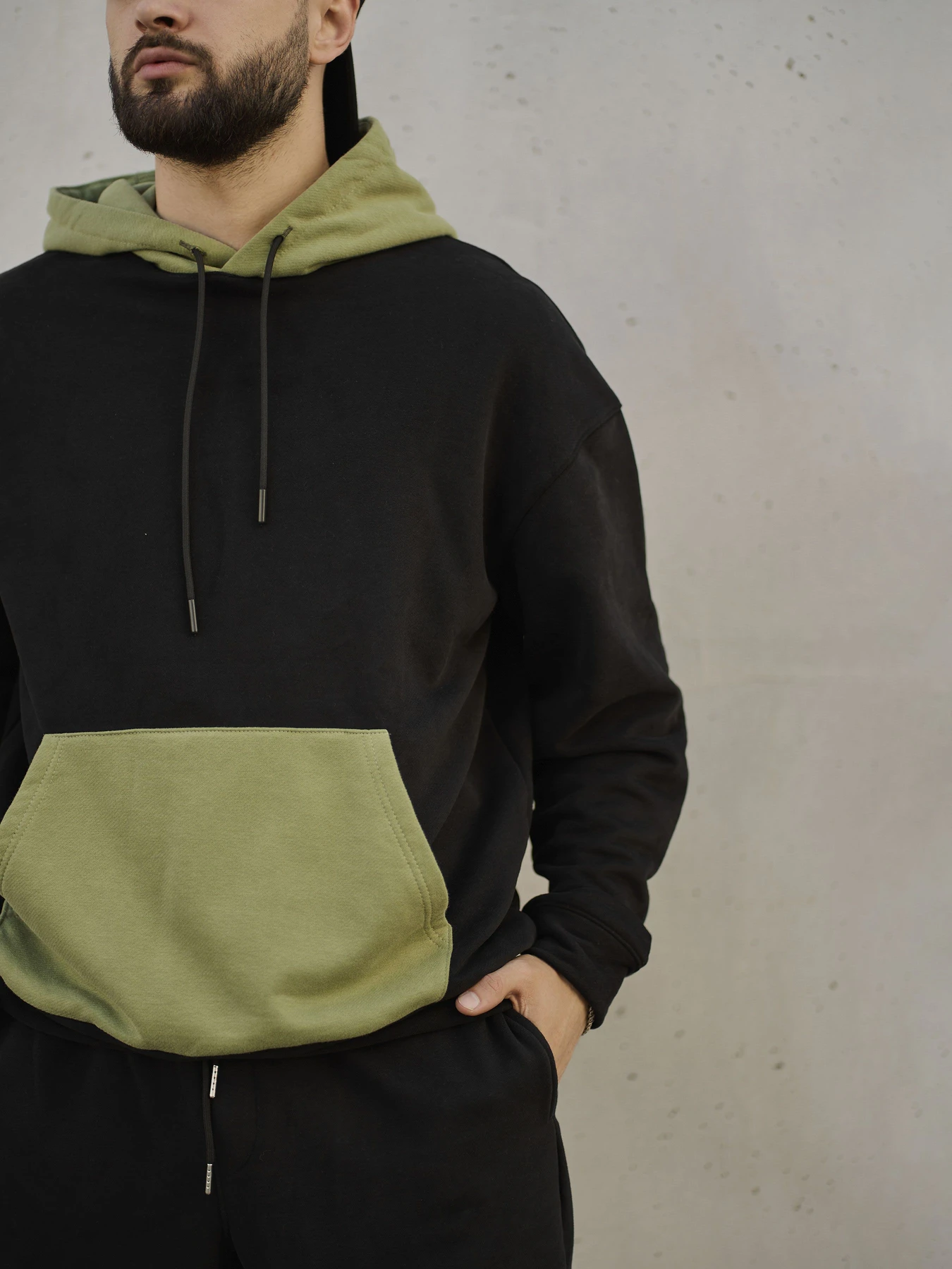 Худи и свитшоты HANDY WEAR Color Block модель 1233 Фото