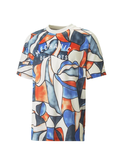 Футболки і поло PUMA Track Meet Aop Active Tee модель 538021 Фото