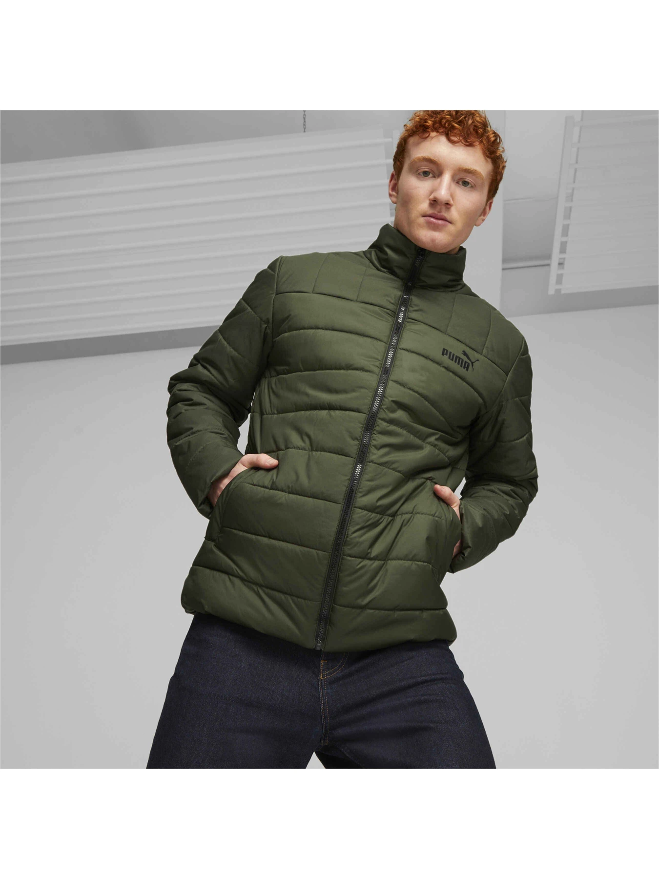 Куртки и дубленки PUMA Ess+ Padded Jacket модель 849349 Фото