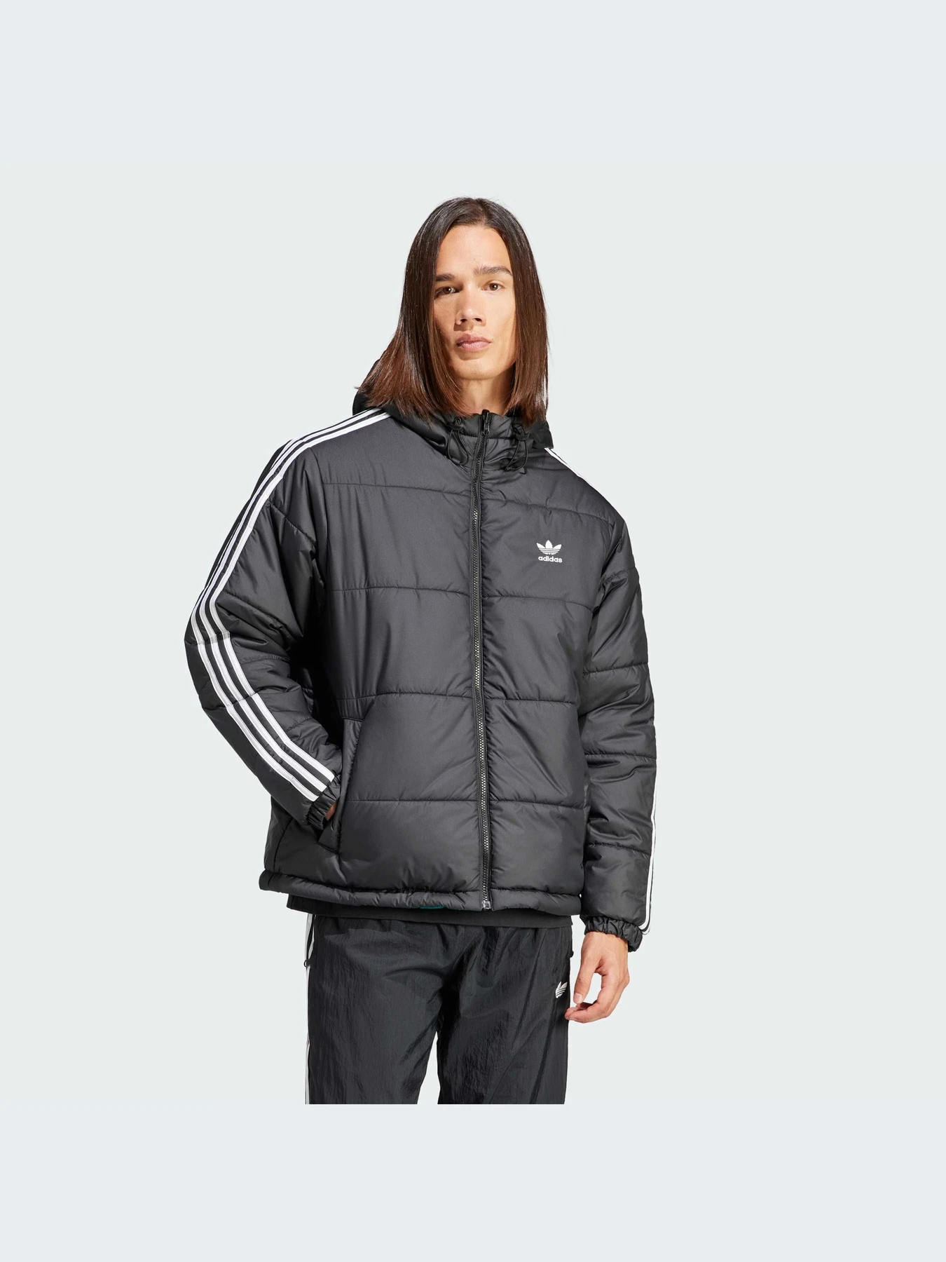 Куртки и дубленки Adidas Adicolor модель HZ0690 Куртки и дубленки Adidas Adicolor модель HZ0690 Фото