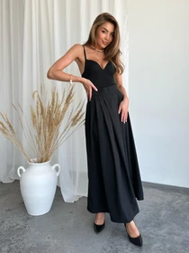 Юбки ISSA Plus модель 12572_black Фото