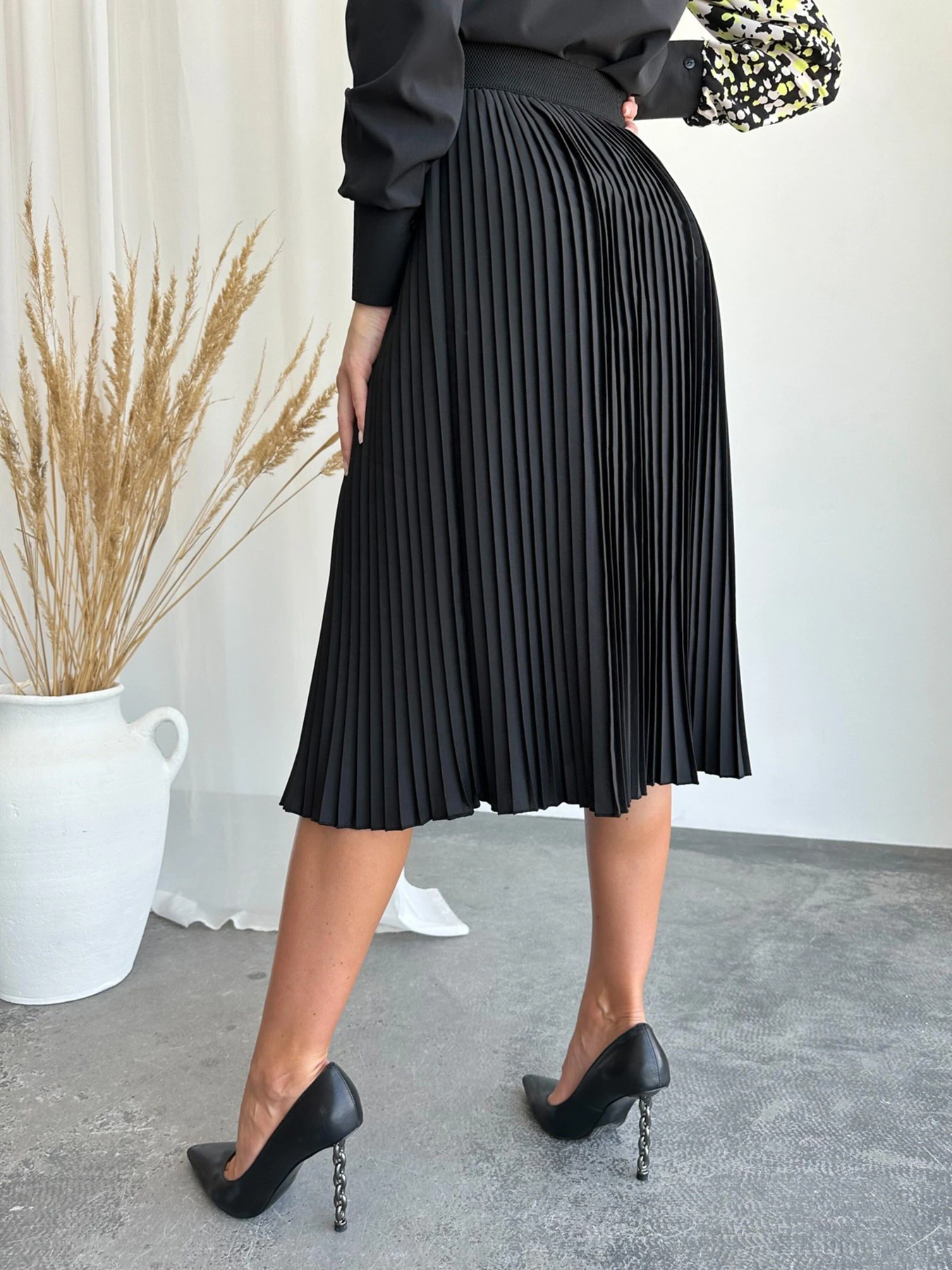 Юбки ISSA Plus модель 13263_black Фото