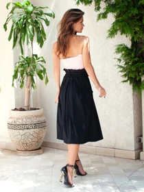 Юбки ISSA Plus модель 13583_black Фото