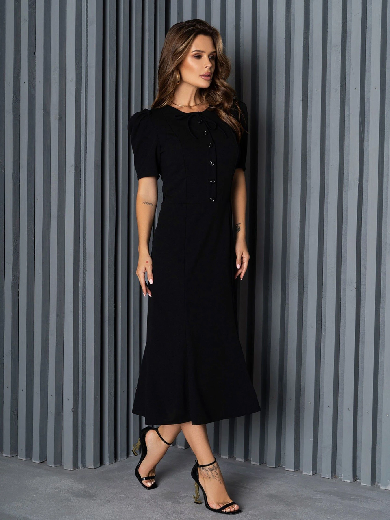 Сукні ISSA Plus модель 14152_black Сукні ISSA Plus модель 14152_black Фото