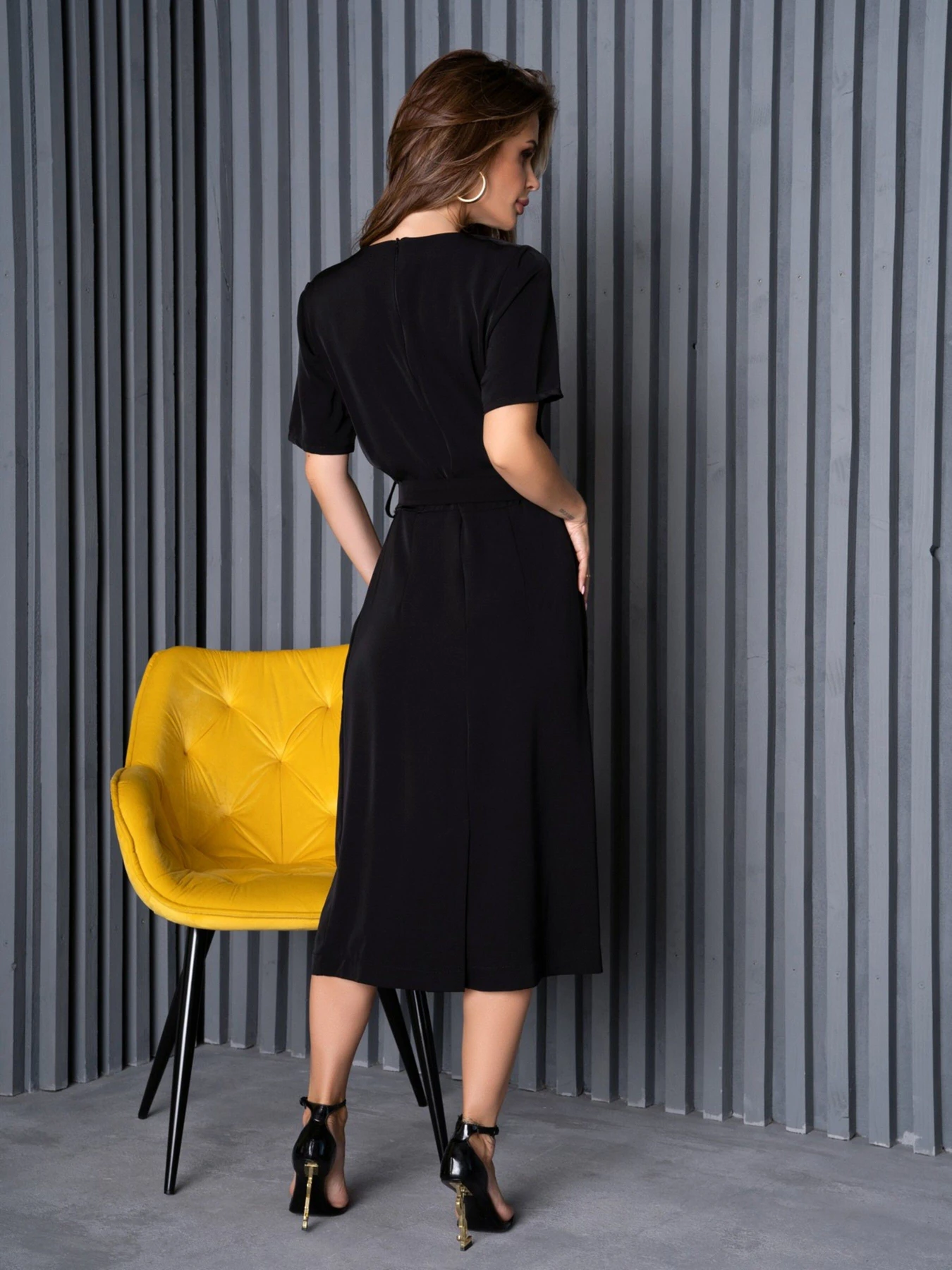 Платья ISSA Plus модель 14154_black Платья ISSA Plus модель 14154_black Фото