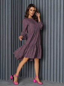 Сукні ISSA Plus модель 14157_multicolor Фото