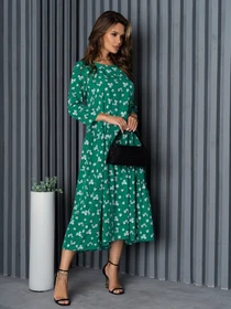 Сукні ISSA Plus модель 14165_green Фото