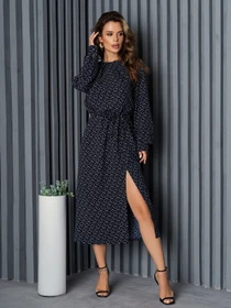 Сукні ISSA Plus модель 14168_darkblue Фото