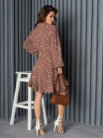 Платья ISSA Plus модель 14170_brown Фото