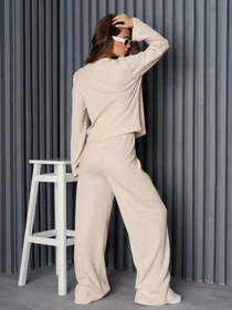 Костюмы ISSA Plus модель 14176_beige Фото