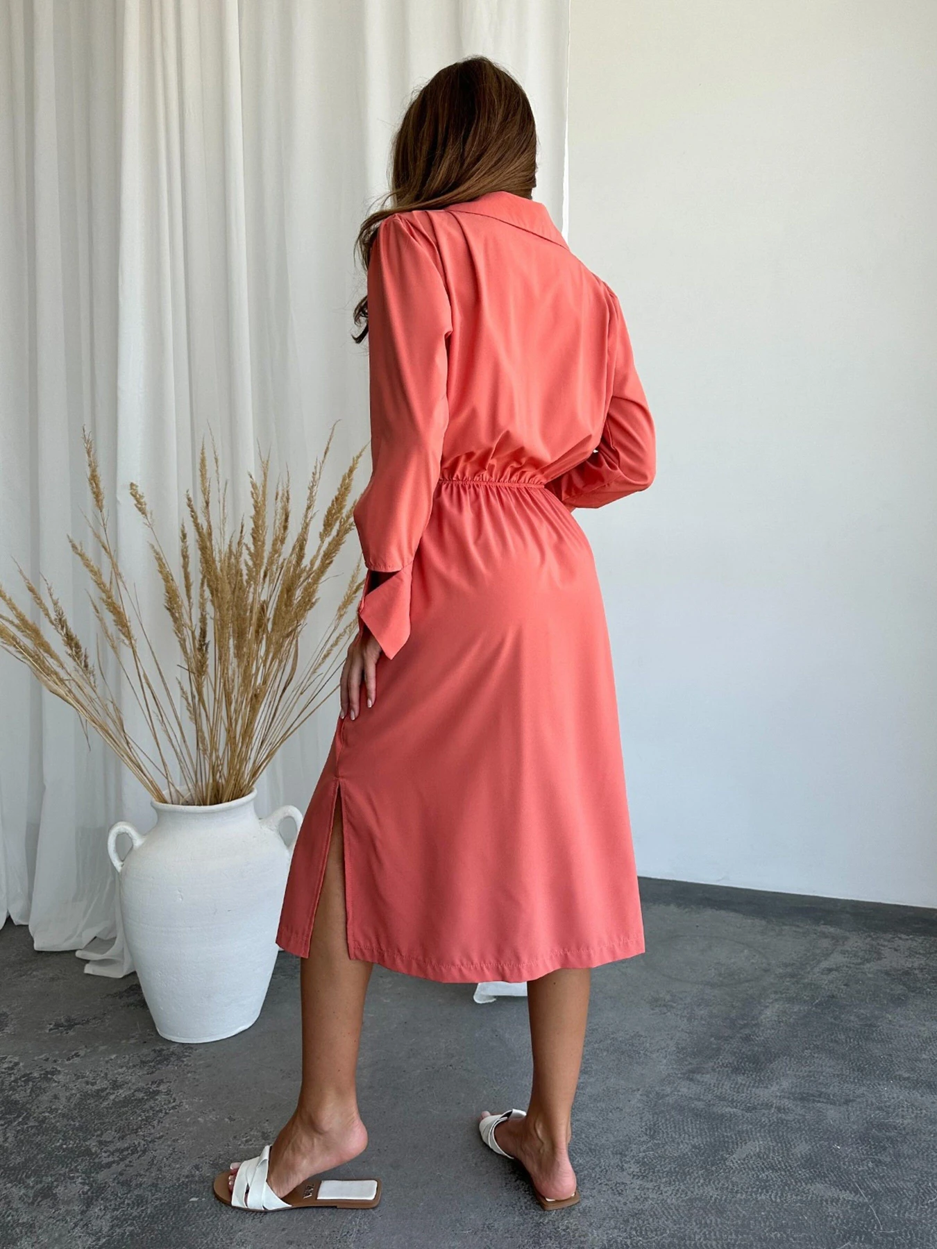 Сукні ISSA Plus модель 14180_terracotta Сукні ISSA Plus модель 14180_terracotta Фото