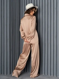 Костюмы ISSA Plus модель 14187_beige Фото