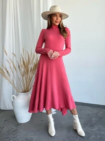 Сукні ISSA Plus модель 12352A_deeppink Фото