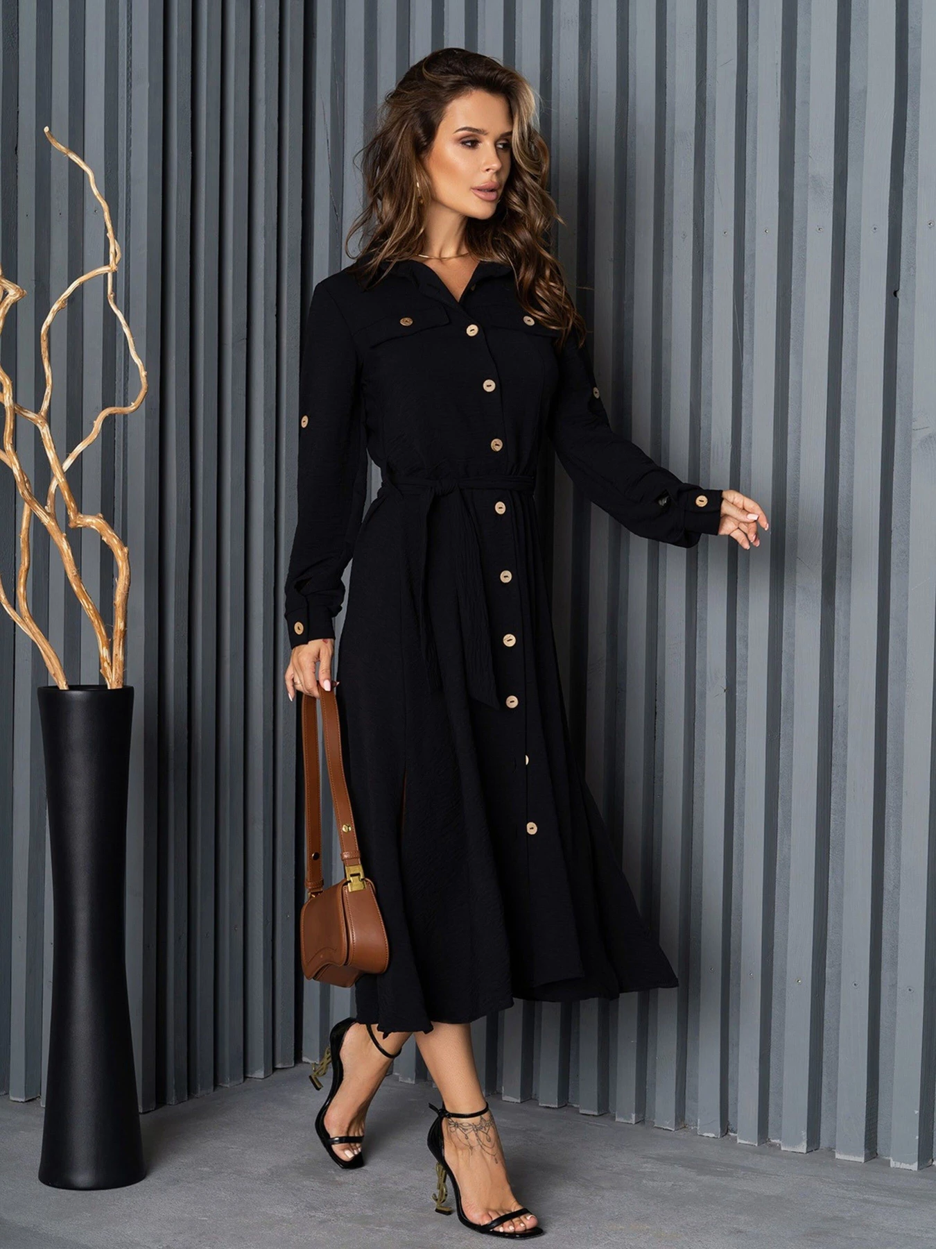 Платья ISSA Plus модель SA-418_black Платья ISSA Plus модель SA-418_black Фото