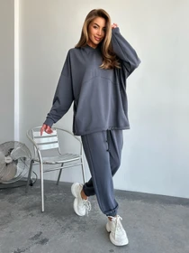 Костюми ISSA Plus модель SA-491_grey Фото