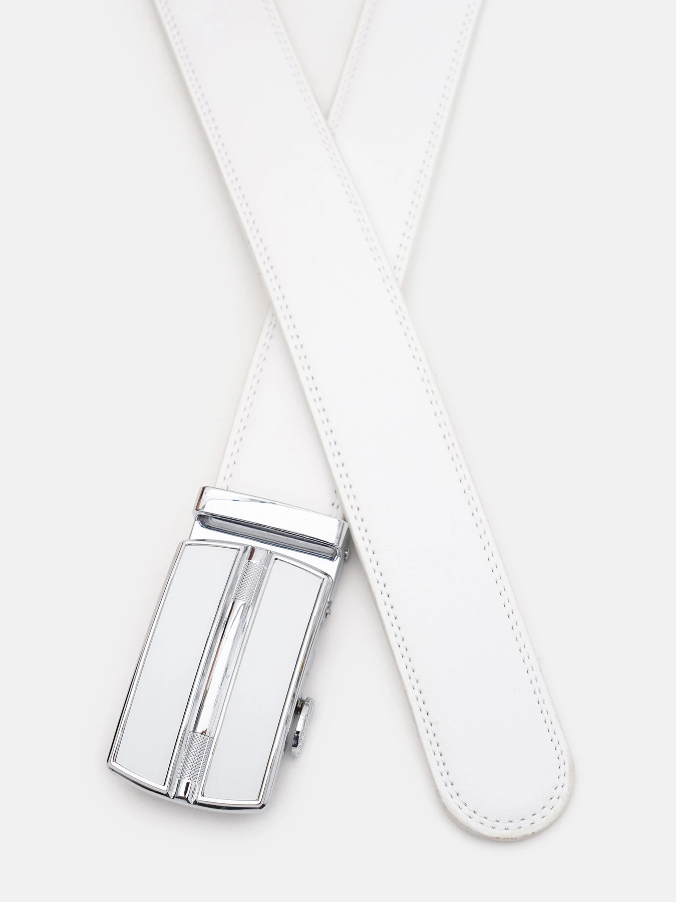 Ремни Borsa Leather модель V1GKX04w-white Фото