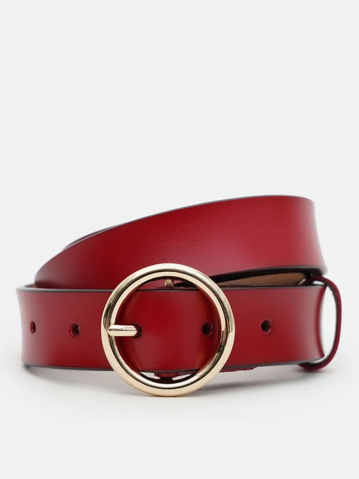 Ремені Borsa Leather модель CV1ZK-037r-red Фото