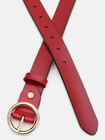 Ремни Borsa Leather модель CV1ZK-037r-red Фото