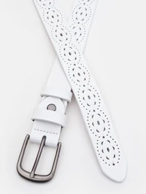 Ремни Borsa Leather модель CV1ZK-040w-white Фото
