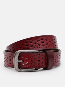 Ремни Borsa Leather модель CV1ZK-040c-bordo Фото