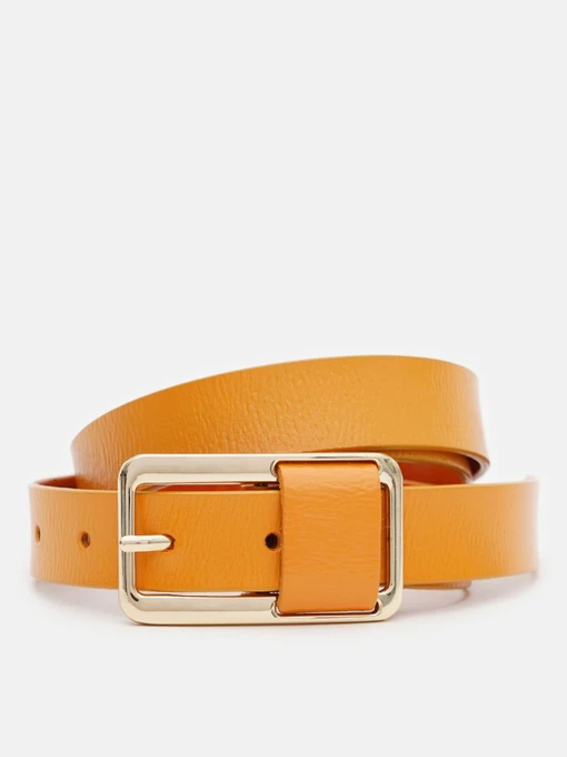 Ремені Borsa Leather модель CV18011y-yellow Фото