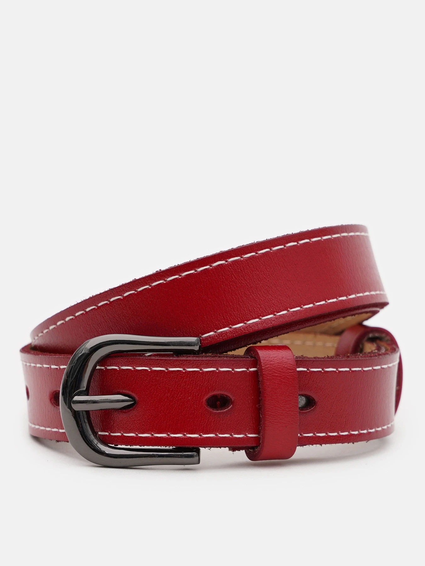 Ремені Borsa Leather модель CV1ZK-007r-red Фото