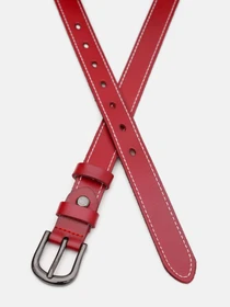 Ремені Borsa Leather модель CV1ZK-007r-red Фото