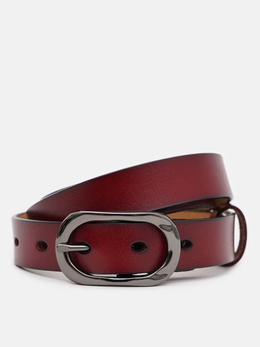 Ремені Borsa Leather модель CV1ZK-052c-red Фото