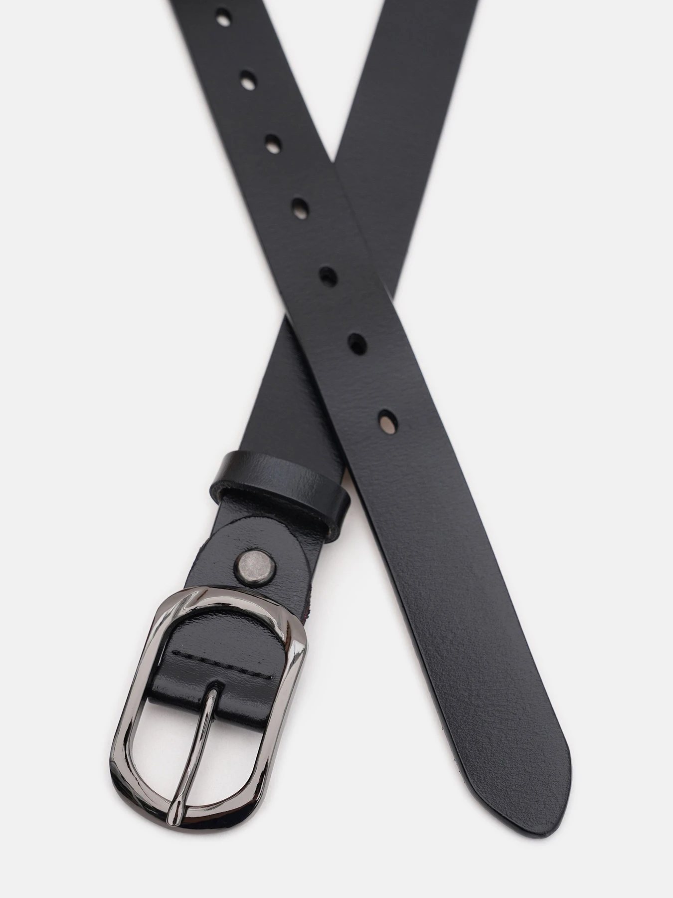 Ремни Borsa Leather модель CV1ZK-052wide-black Фото