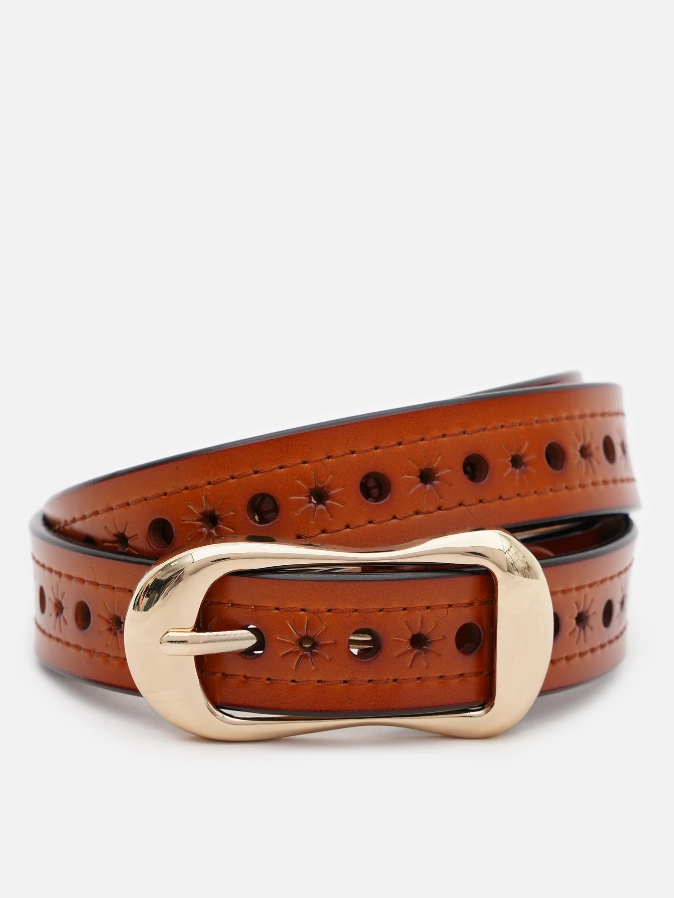 Ремни Borsa Leather модель CV1ZK-019c-brown Фото