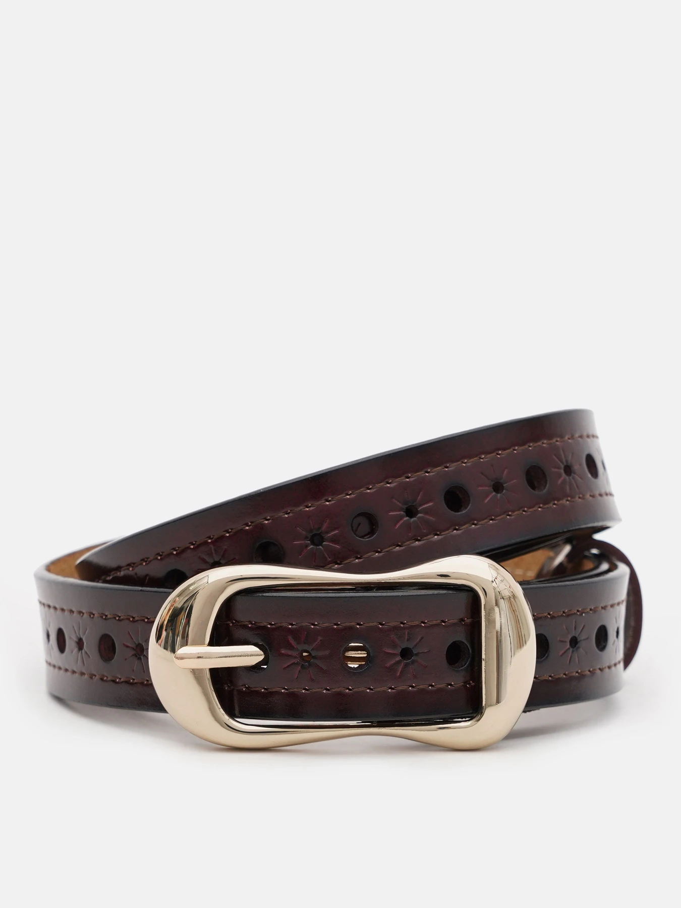 Ремни Borsa Leather модель CV1ZK-019br-brown Фото