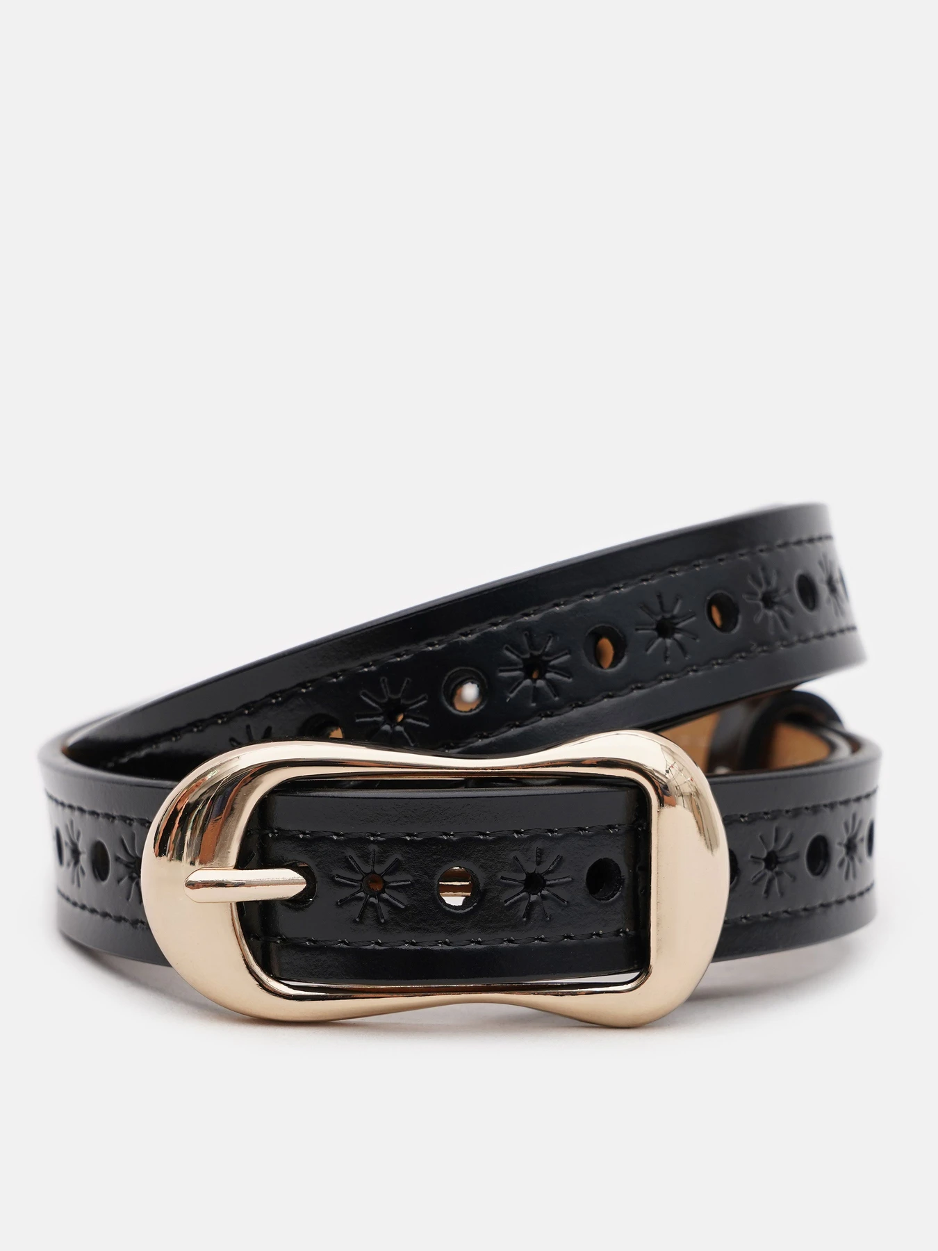 Ремни Borsa Leather модель CV1ZK-019bl-black Фото